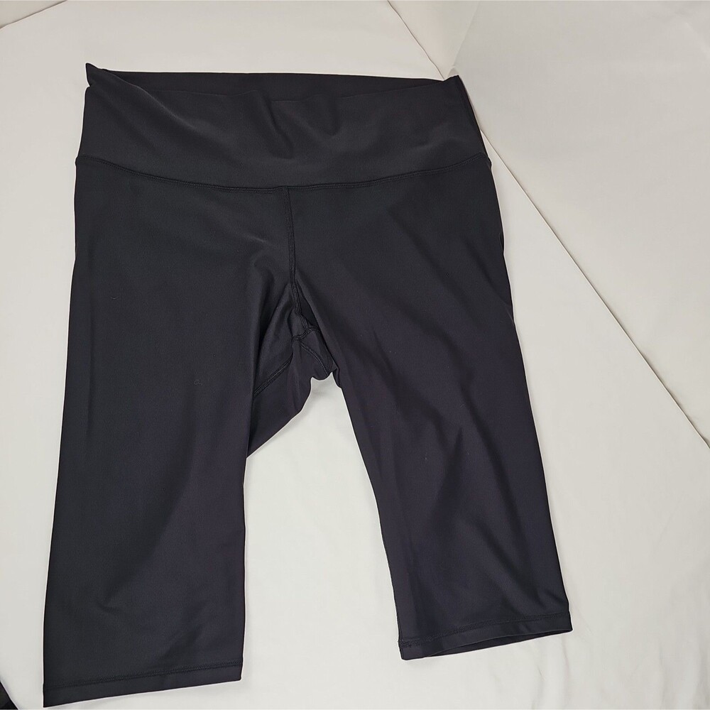 Old Navy Active Women's XXL High Rise PowerSoft Swim Leggings Black Go-Dry